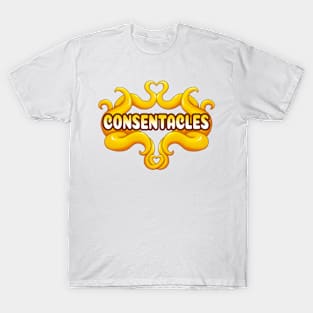 Yellow Consentacles T-Shirt